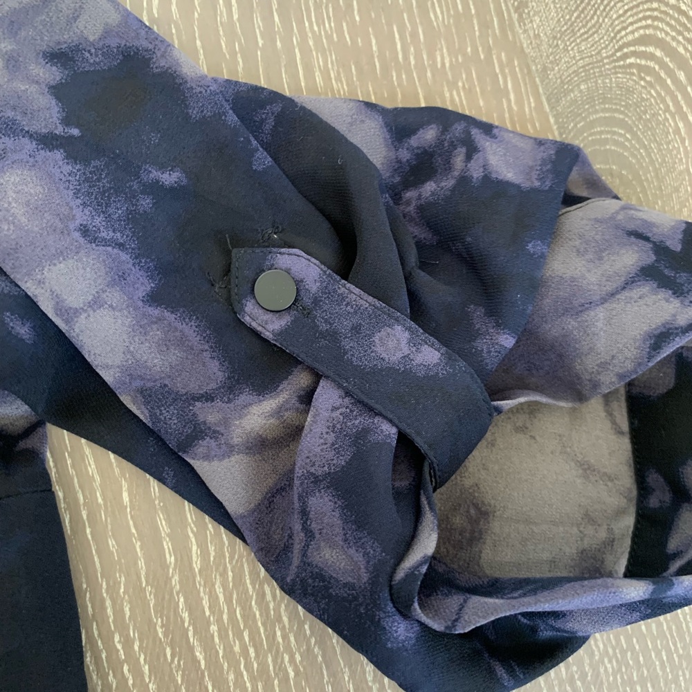 Torrid Button Down Chiffon Tunic - image 3